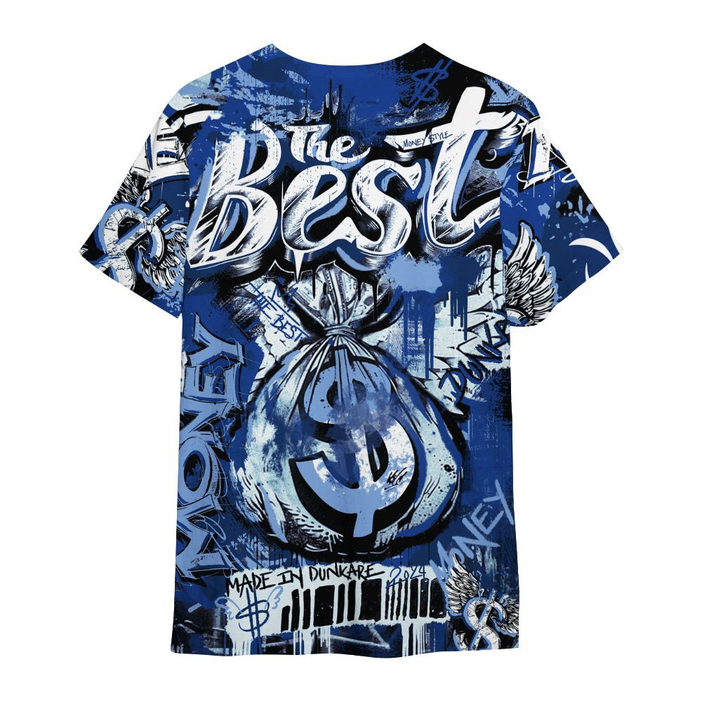 Shirt To Match Air Foamposite One Royal - The Best Money All Over Print