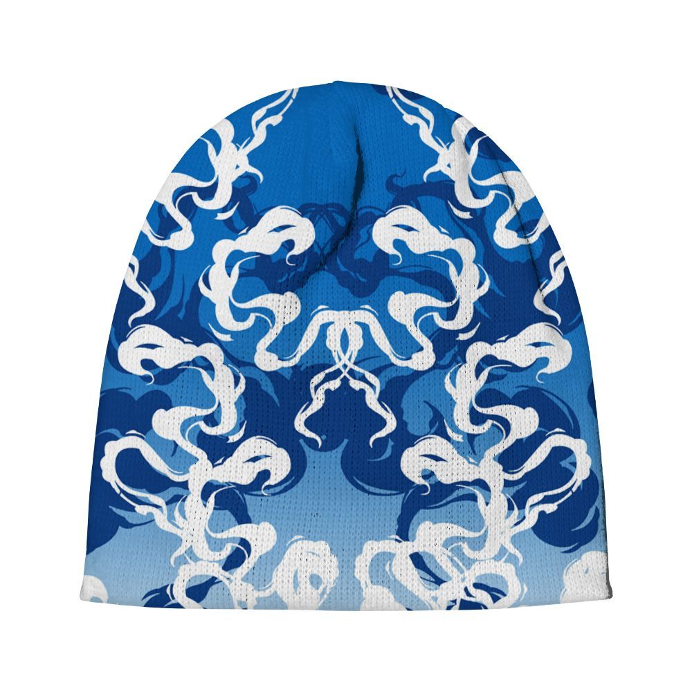 Beanie Hat To Match Blueberry 12s - Color Smoke Graphic