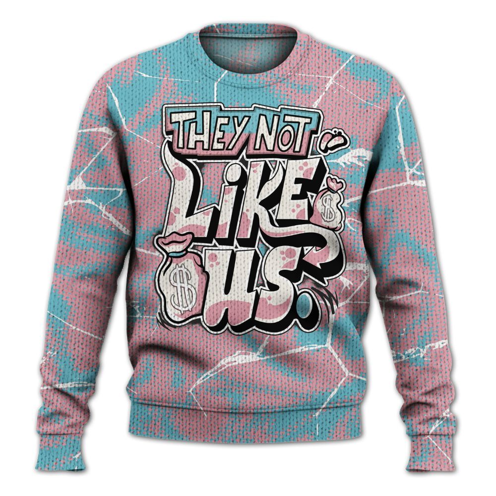 Knitted Sweater To Match Doernbecher 6s - Dislike Us Graphic