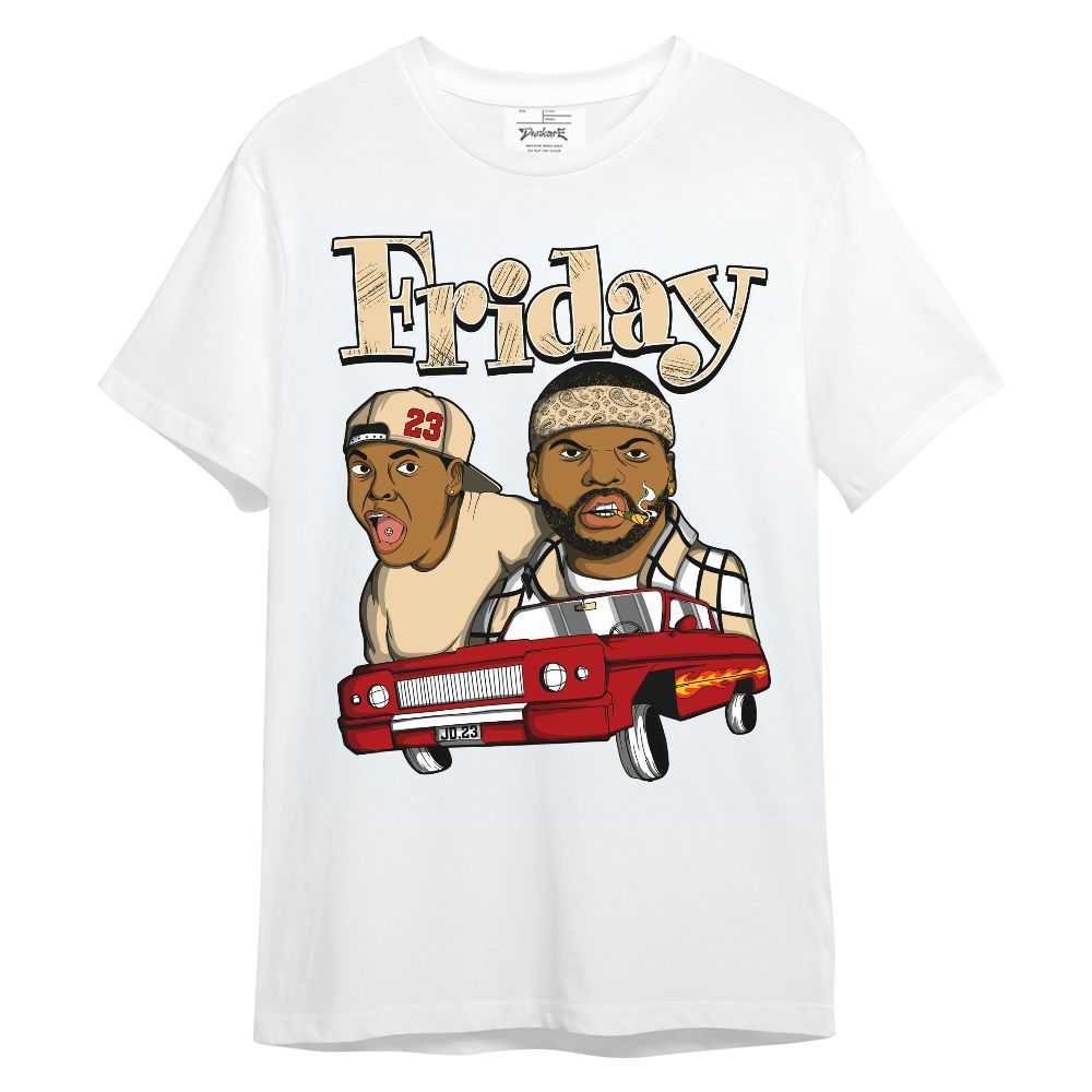 Shirt To Match Dunk Low Strawberry Waffle - Friday Sneaker Graphic Unisex Shirt
