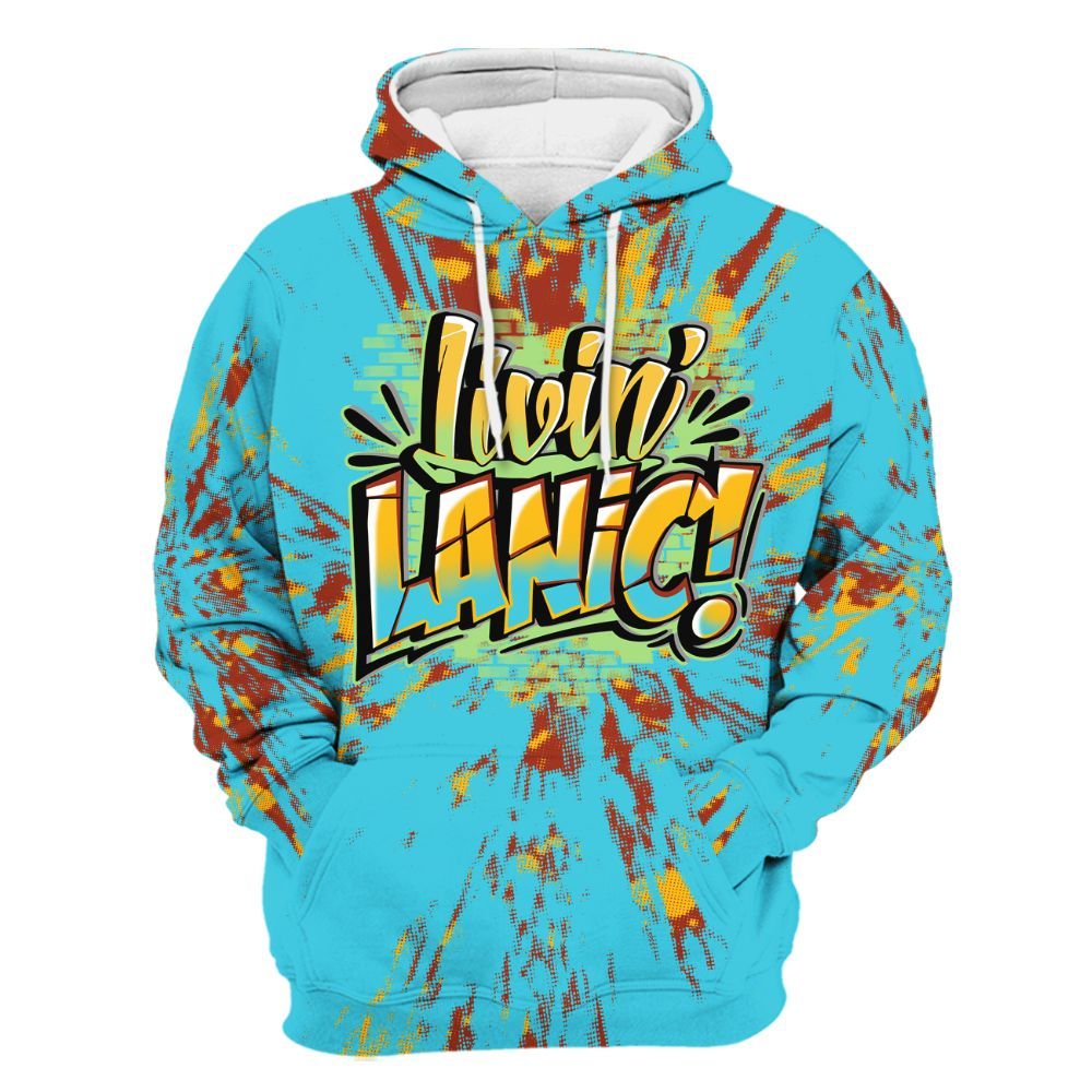 Hoodie To Match SB Dunk Di'Orr Greenwood - Living Large Graphic Luxury All Over Print