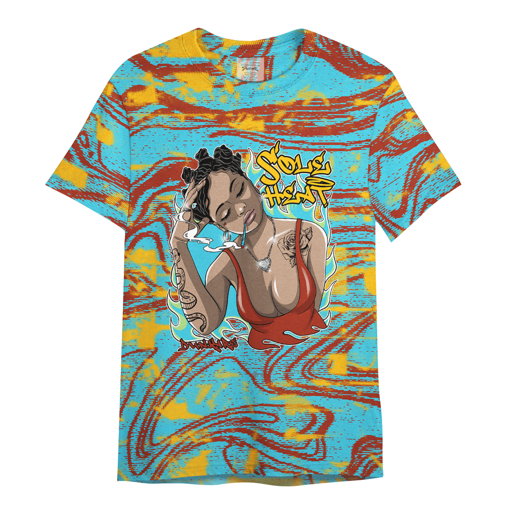 Shirt To Match SB Dunk Di'Orr Greenwood - Sole Heat Unique Blurry Graphic Shirt Unisex