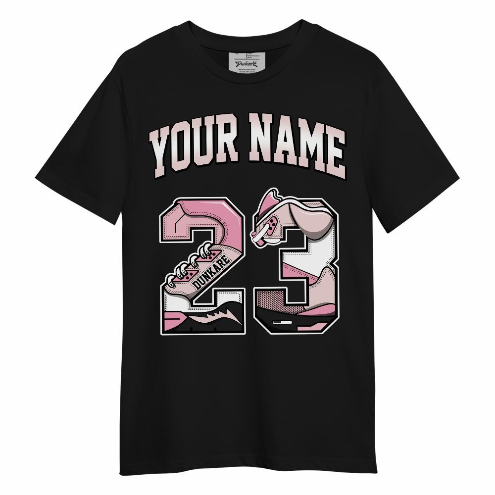 Shirt To Match Dunk Low KD 17 Aunt Pearl, Custom Name Number 23 5s Unisex Shirt