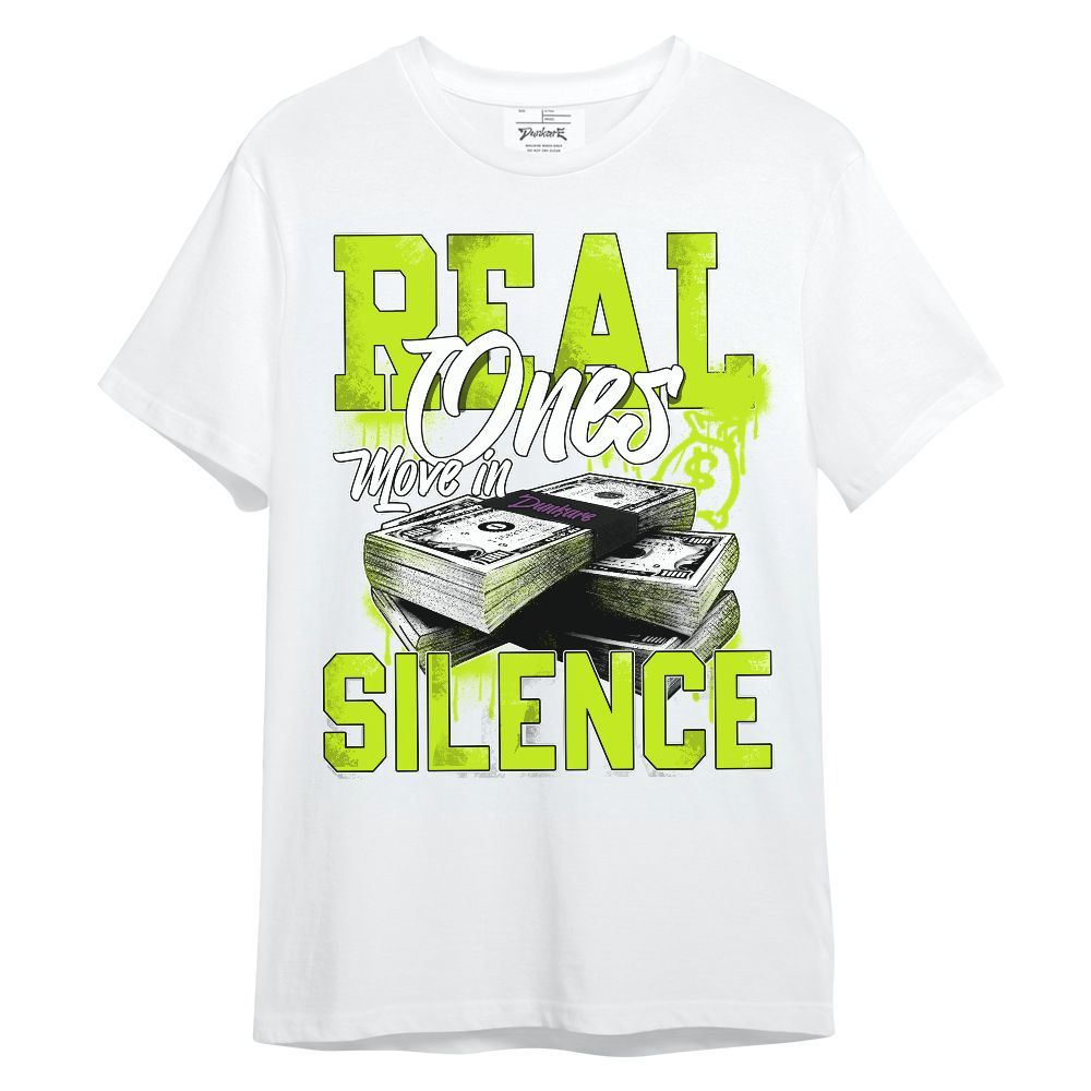 Shirt To Match GS Black Barely Volt 11s - Move In Silence Money Graphic