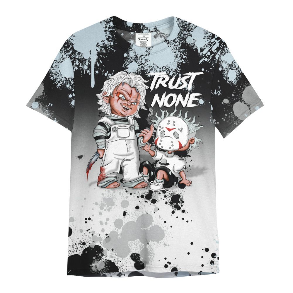 Shirt To Match Kobe 9 Protro Halo - Trust No One Scary All Over Print