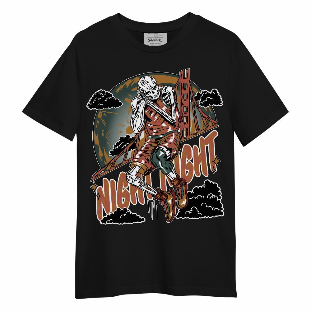 Shirt To Match SB Dunk Low Pro Burnt Sunrise - Seeya Skeleton Unisex Shirt
