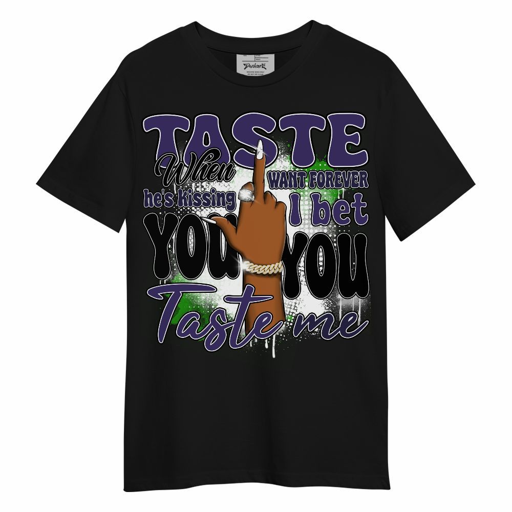 Shirt To Match Retro Court Purple 13s - Taste Me Retro Unisex Shirt