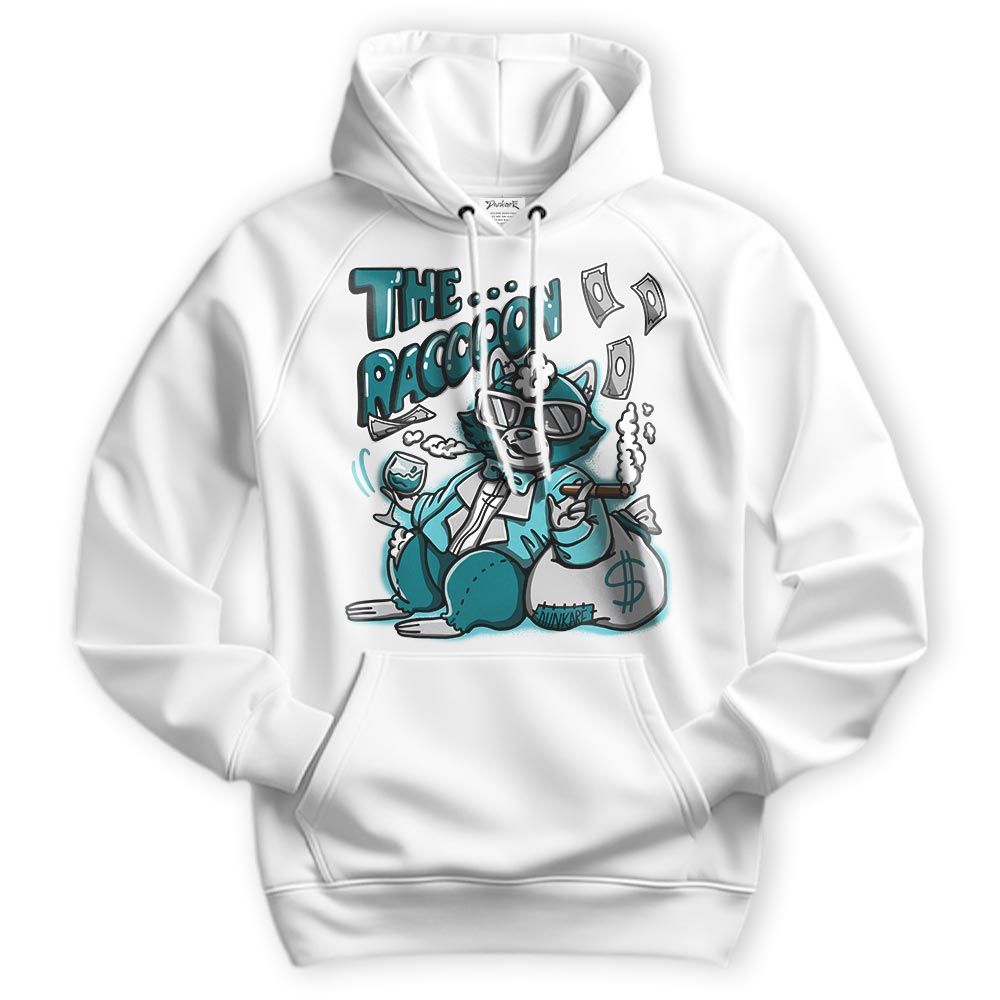 Sweatshirt To Match Oxidized Green 4s Hoodie - The Rich Raccoon Hoodie Unisex