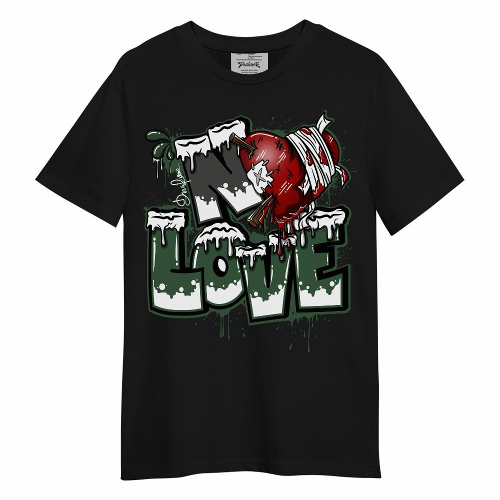 Shirt To Match Dunk Low Skateboards Black - Drip No Love Streetwear Unisex Shirt