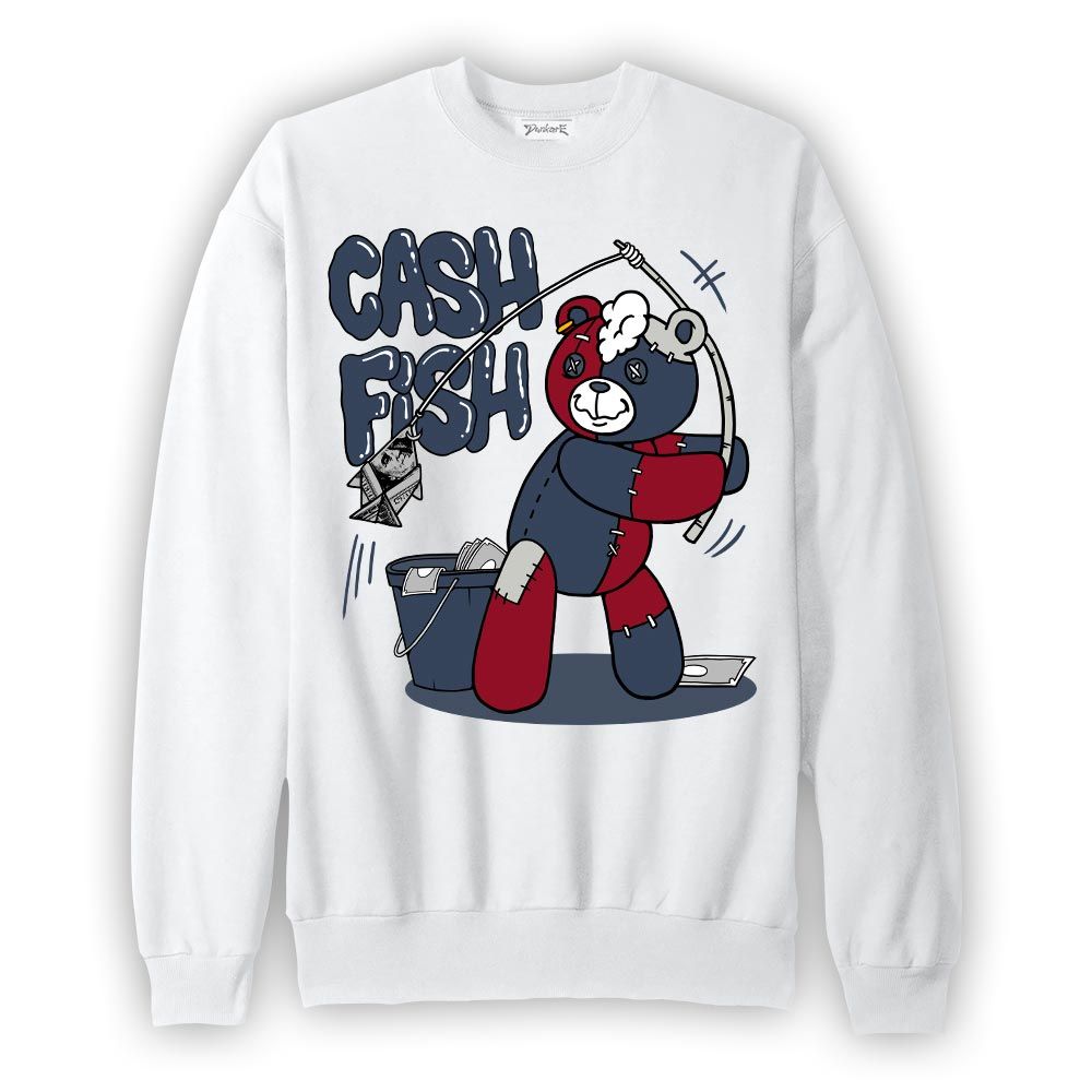 Sweatshirt To match Retro Olympic 6s Sweatshirt - Moneys Fish Hugz Graphic
