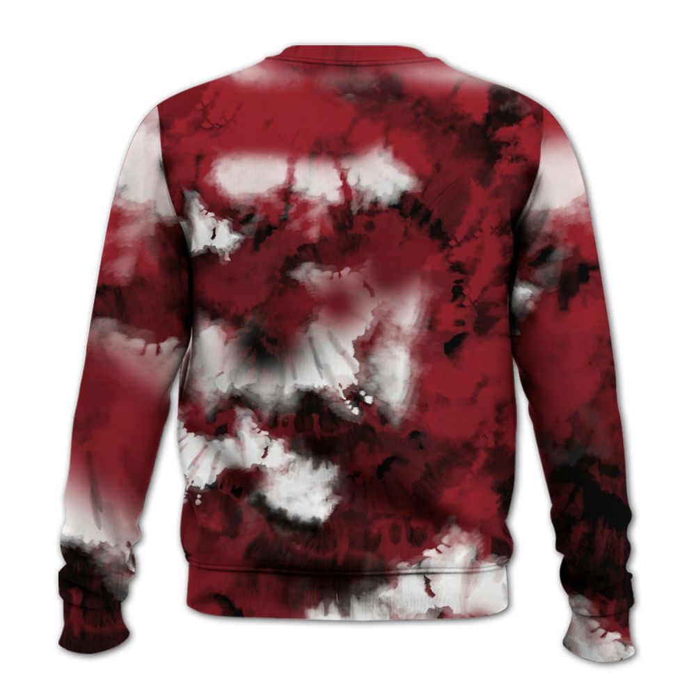 Sweatshirt To Match High Black Toe Reimagined 1s - God Blessed Tie Dye All Over Print