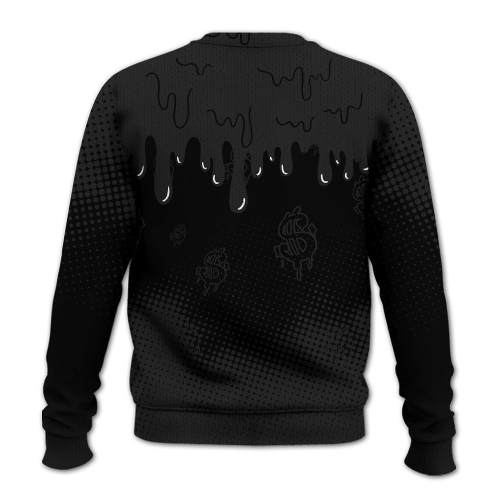 Knitted Sweater To Match Black Cat NET 4s - Loot Bear Unique Drip