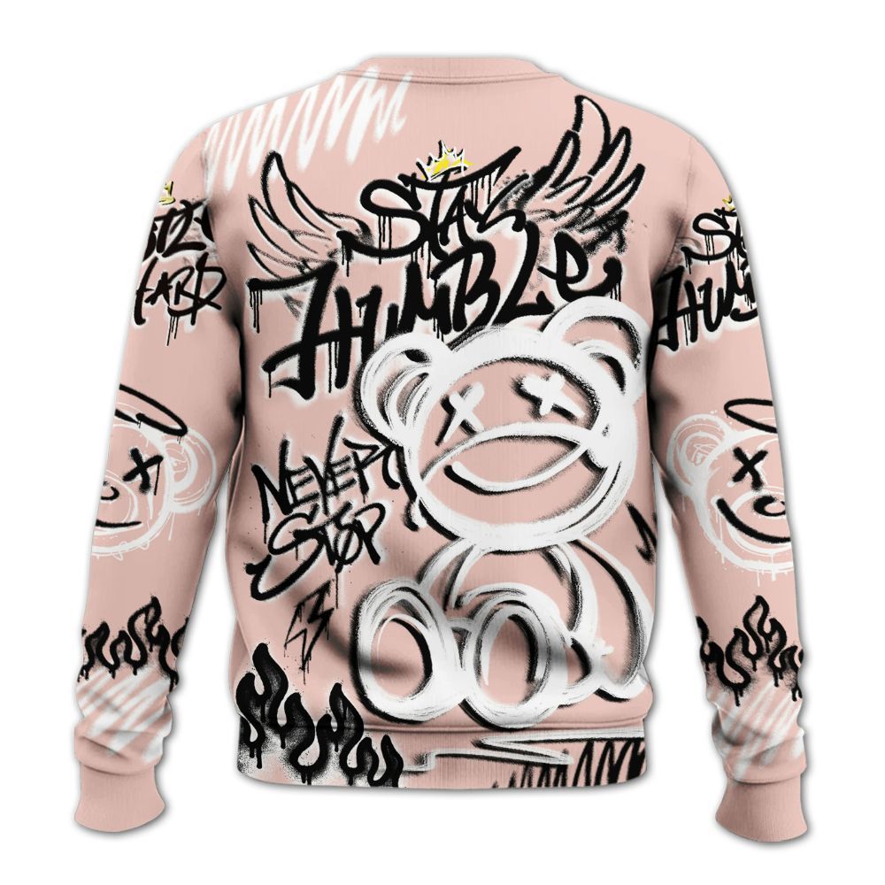 Sweatshirt To Match Low Legend Pink 11s - Humble Drip Streetwear Graffity All Over Print