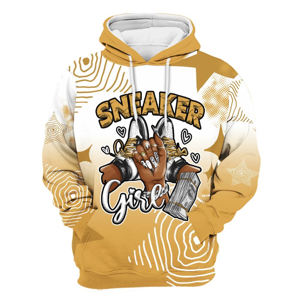 Hoodie To Match Low OG Rookie Of The Year 1s - Sneakerz Girlz Unique Starz All Over Print