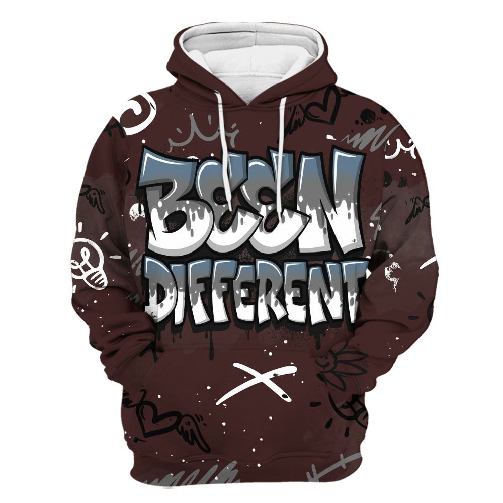 Hoodie To Match Burgundy 5s - Drip Been Di2ferent All Over Print