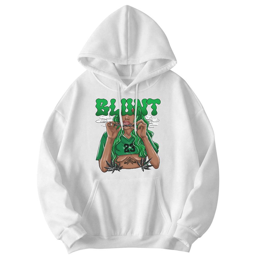 Sweatshirt To Match Lucky Green 5s - Bluntz Unique Graphic