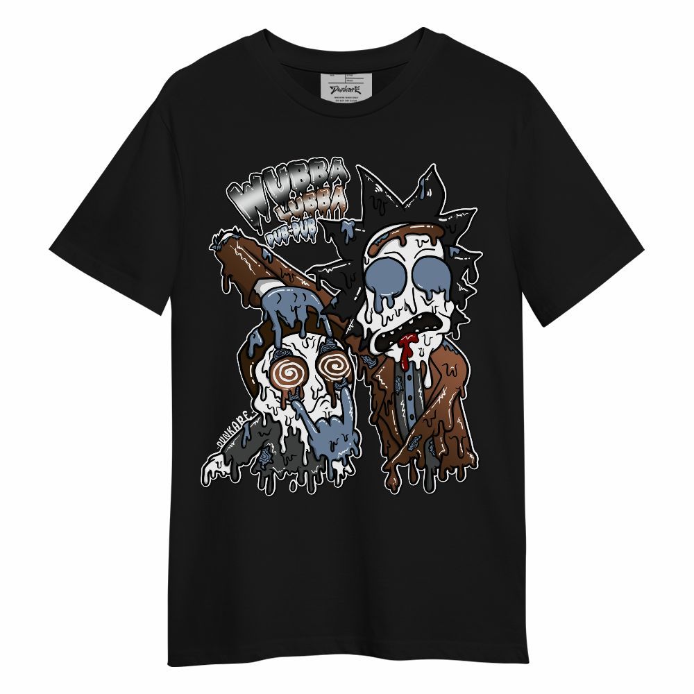 Shirt To Match Air Foamposite Metallic Copper - Wubba Rick Drip Graphic