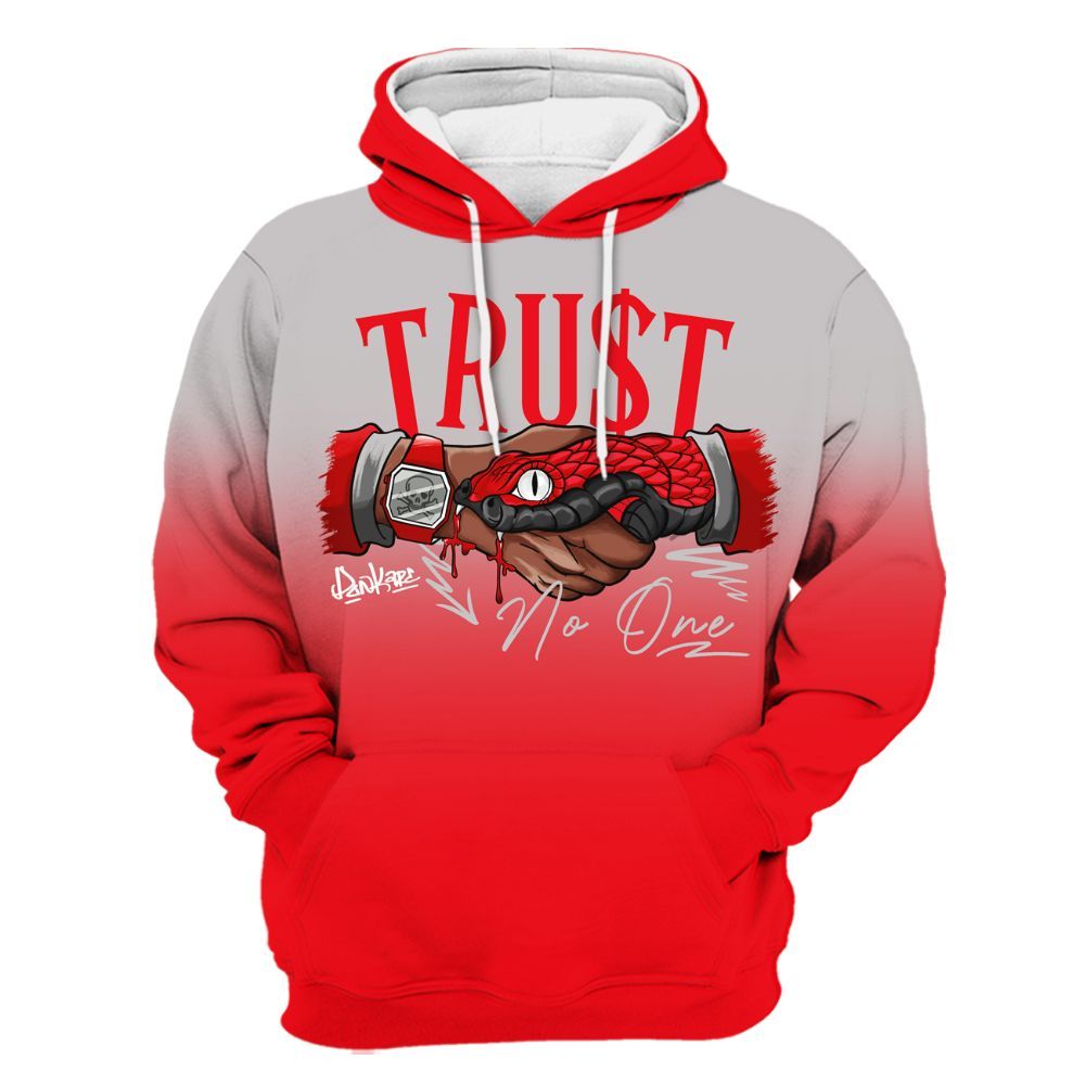 Hoodie To Match Air Max 1 Low Poly - Snake Trust No One Drip All Over Print