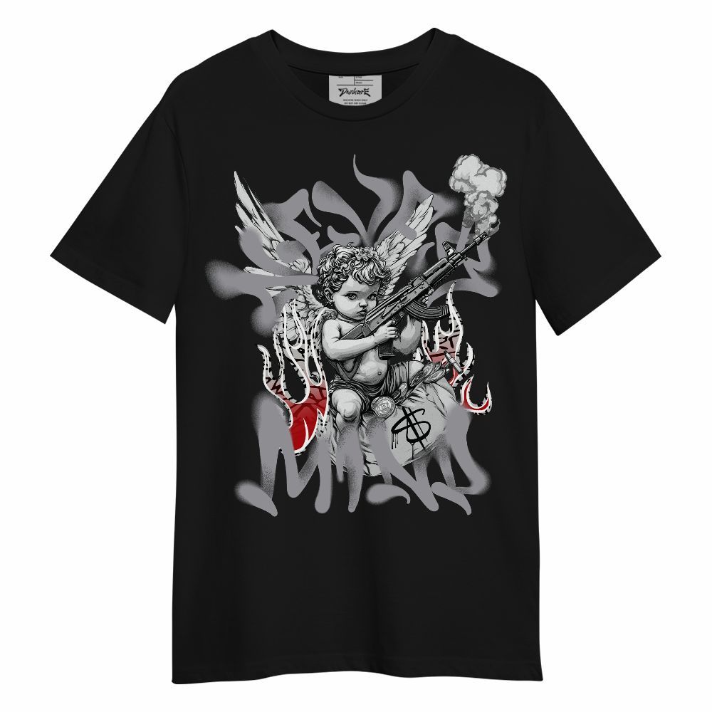 Shirt To Match Cement Grey 3s - Nevermind Angel Unisex Shirt