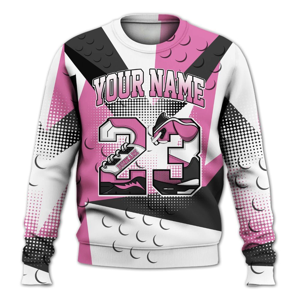 Sweatshirt To Match Air Force 1 ParaNoise 3.0 - Poly Custom Name Number 23 5s All Over Print