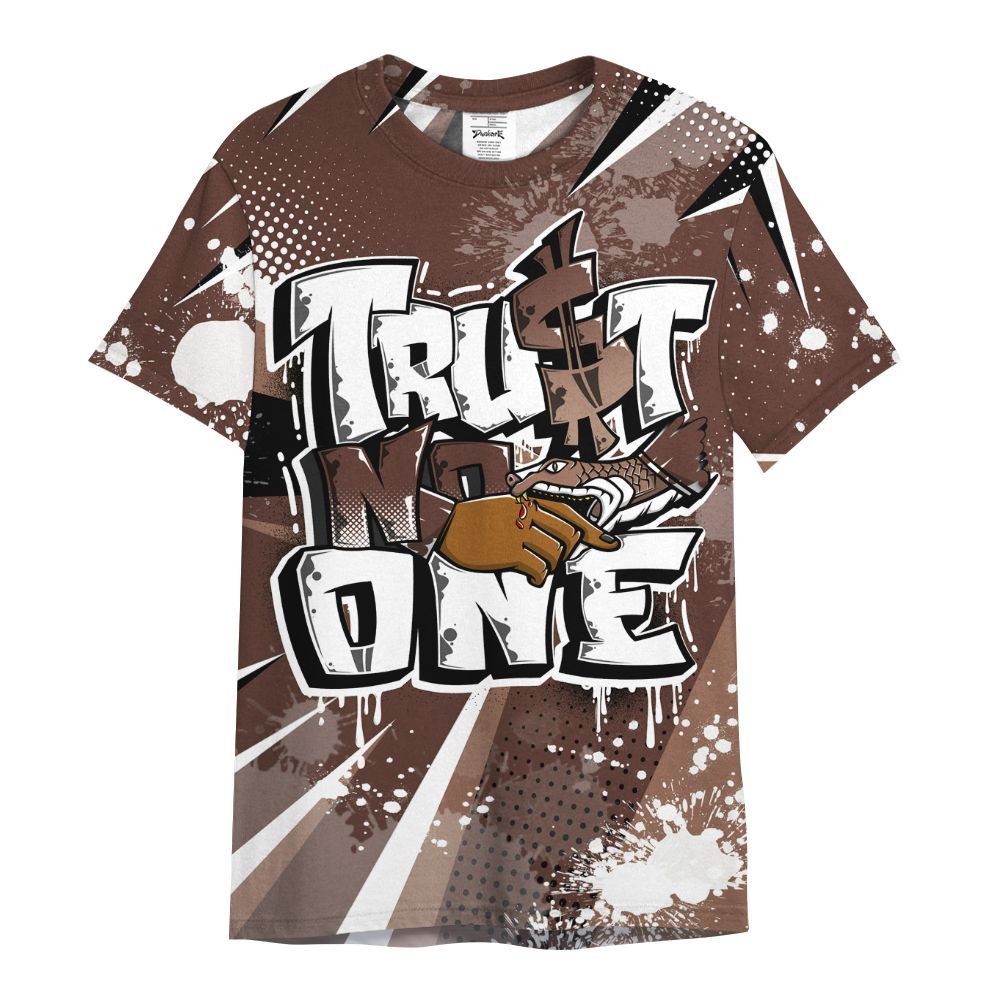 Shirt To Match KD 4 Christmas - Poly Trust No One Dripping All Over Print