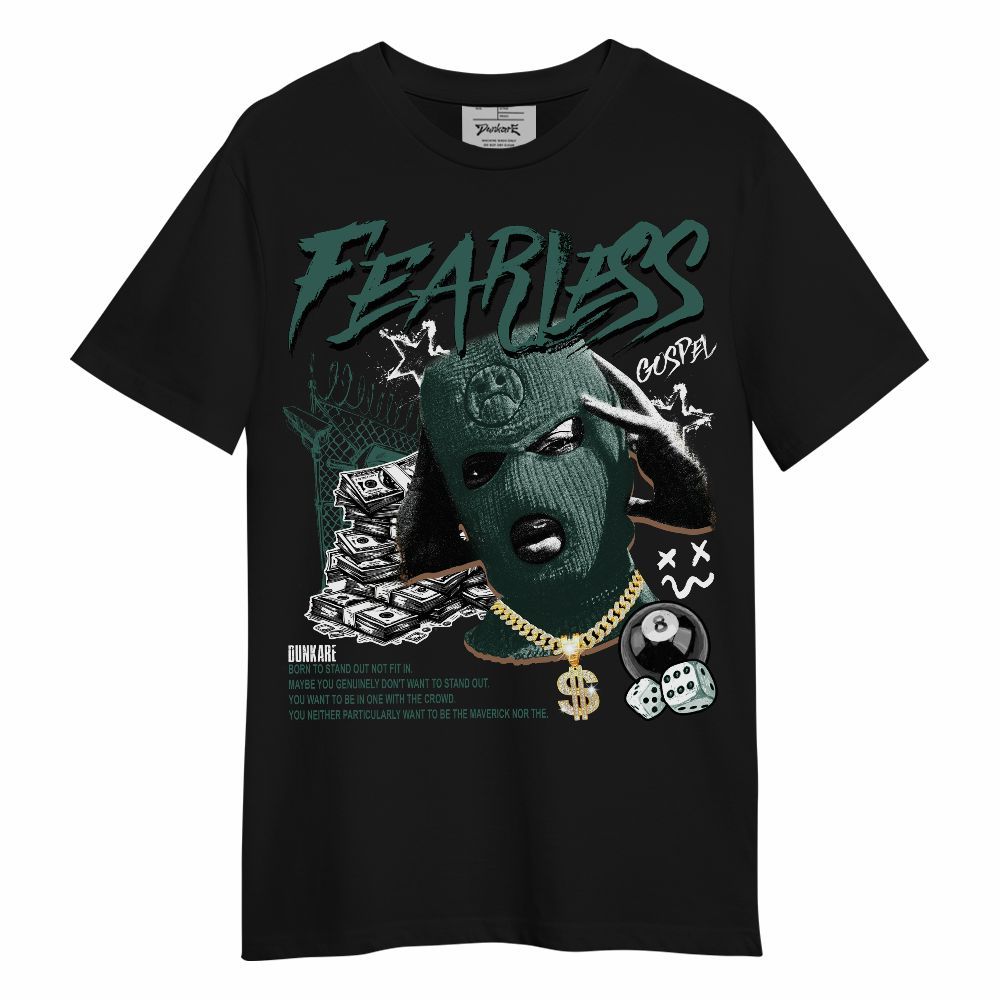 Shirt To Match Low OG Oxidized Green 1s - Fearless Gospel Streetwear Money Unisex Shirt