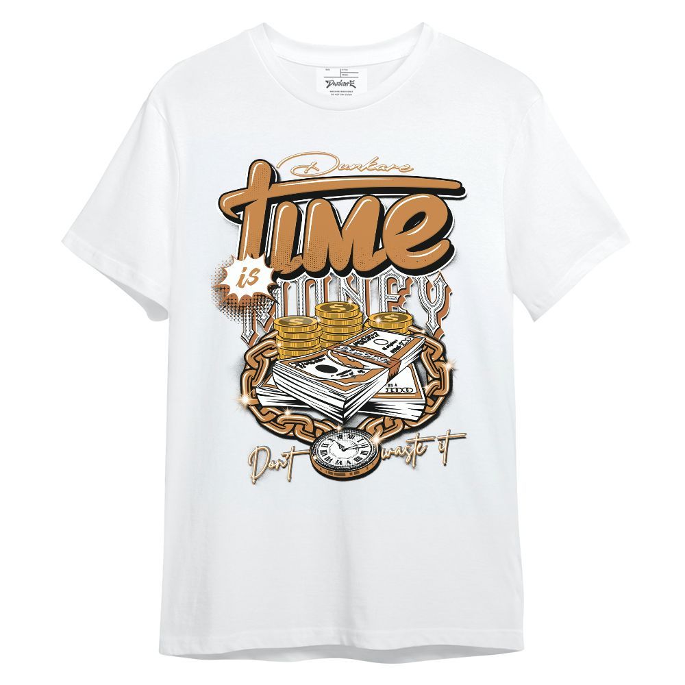 Shirt To Match Dunk Low Nature Wheat Suede Time Is Money Unisex Shirt