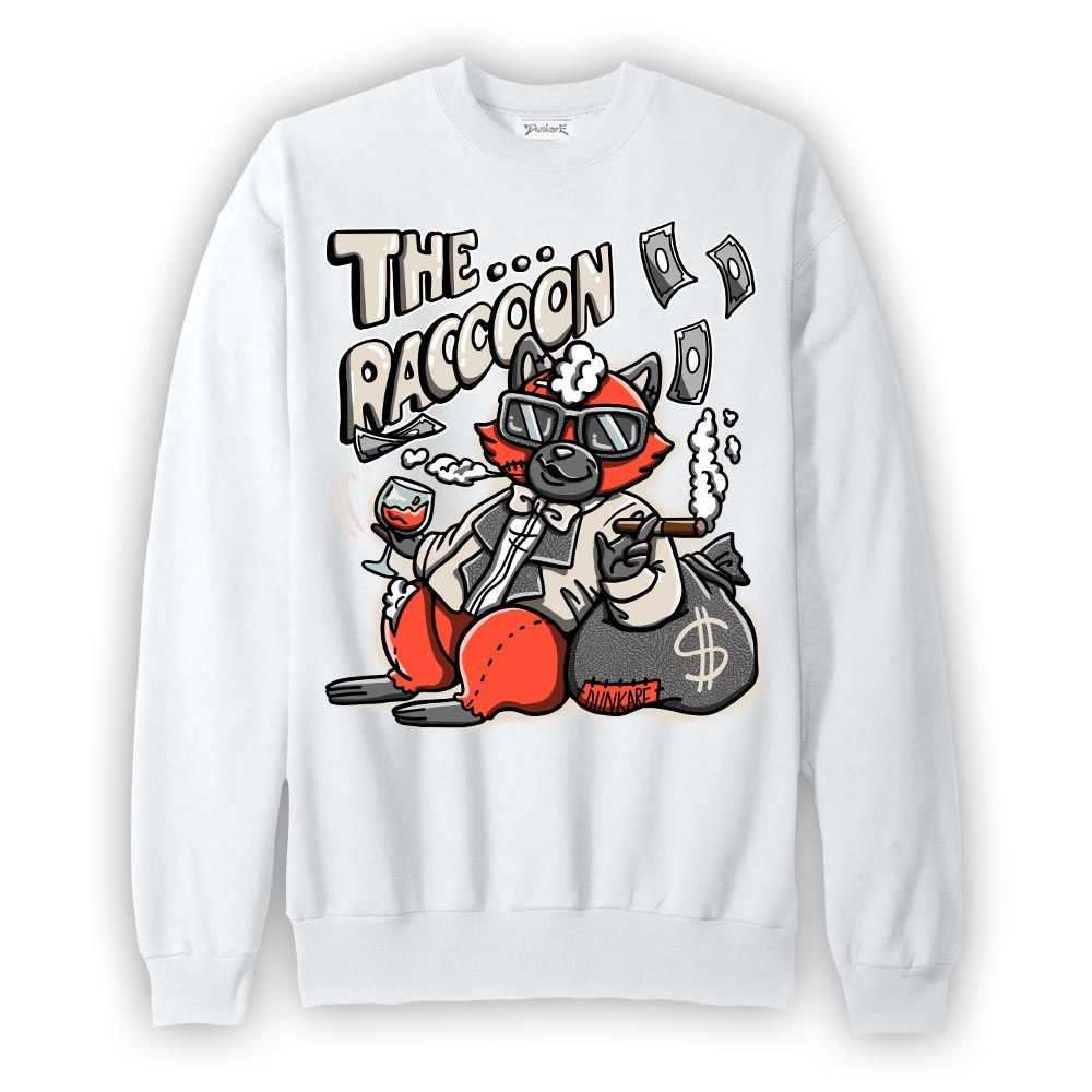 Sweatshirt To match Georgia Peach 3s Sweatshirt - The Rich Raccoon Graphic