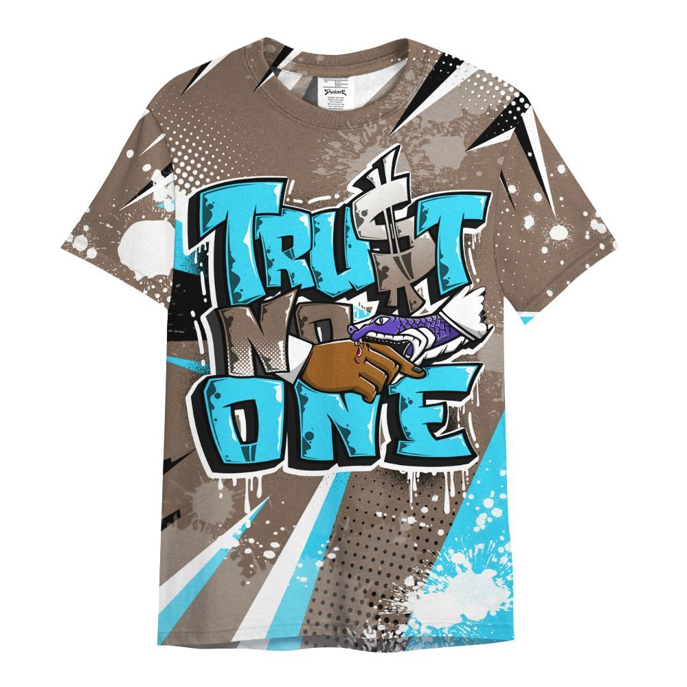 Shirt To Match Olive Concord 9s - Poly Trust No One Dripping All Over Print