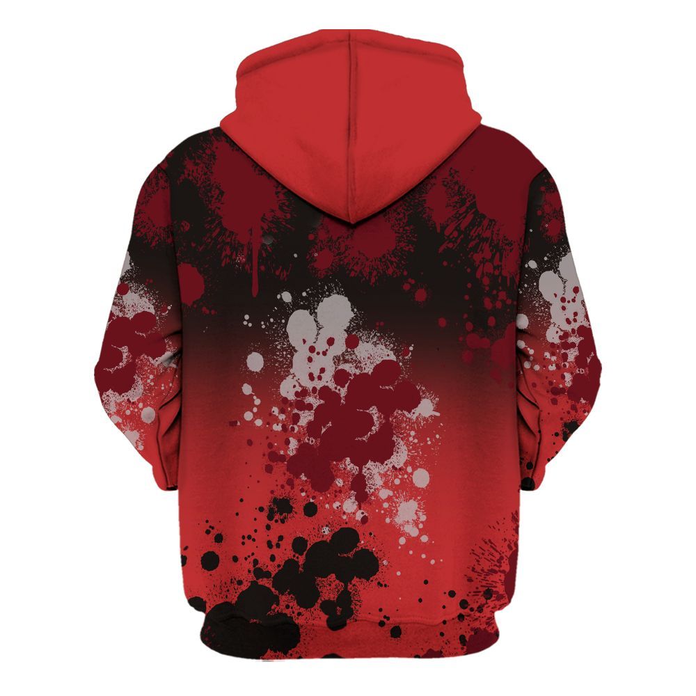 Hoodie To Match Kobe 9 Elite Christmas - God Blessed Ink Drip All Over Print