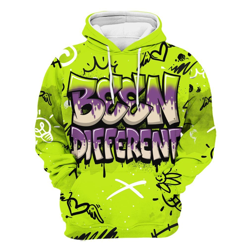 Hoodie To Match GS Black Barely Volt 11s - Drip Been Di2ferent All Over Print
