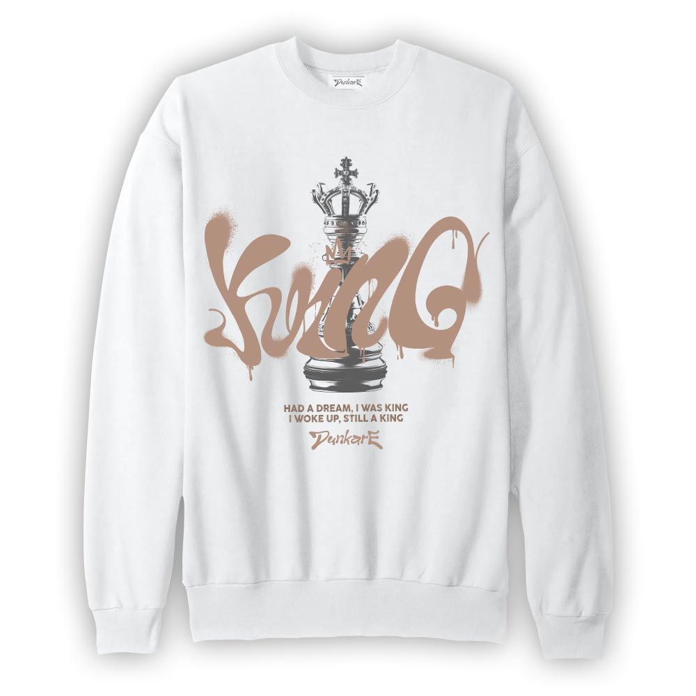 Sweatshirt To match OG Latte 1s Sweatshirt - Graffiti Chess King Graphic 0205 NMP