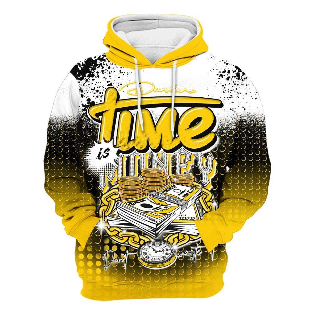 Hoodie To Match Corteiz Air Max 95 Tour Yellow - Halftone Time Is Money All Over Print