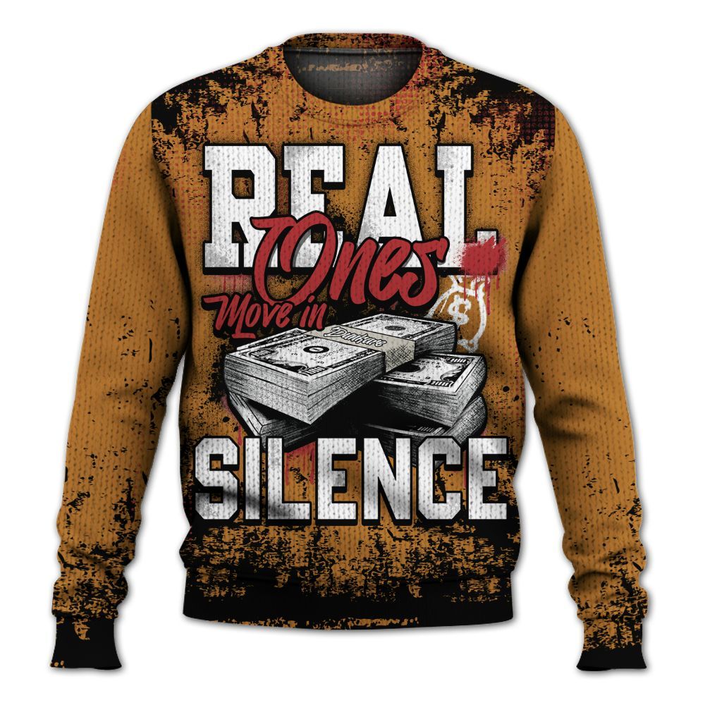 Knitted Sweater To Match Air Max Plus Sunset Swarovski - Move In Silence Money Street Retro