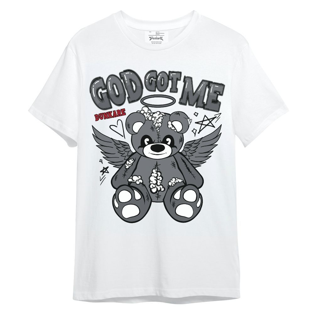 Shirt To Match Retro Fire Red 9s - Gods Guides Me Bear Unisex Shirt