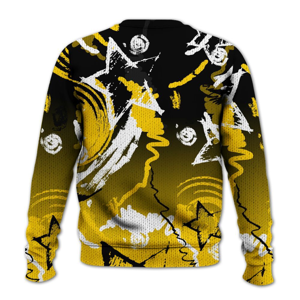 Knitted Sweater To Match Corteiz Air Max 95 Tour Yellow - Grind Shine Later Drip