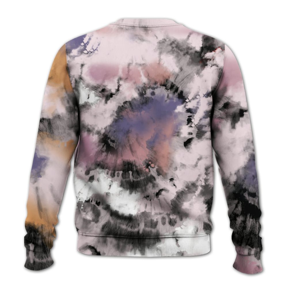Sweatshirt To Match Book Sunrise 1s - God Blessed Tie Dye All Over Print