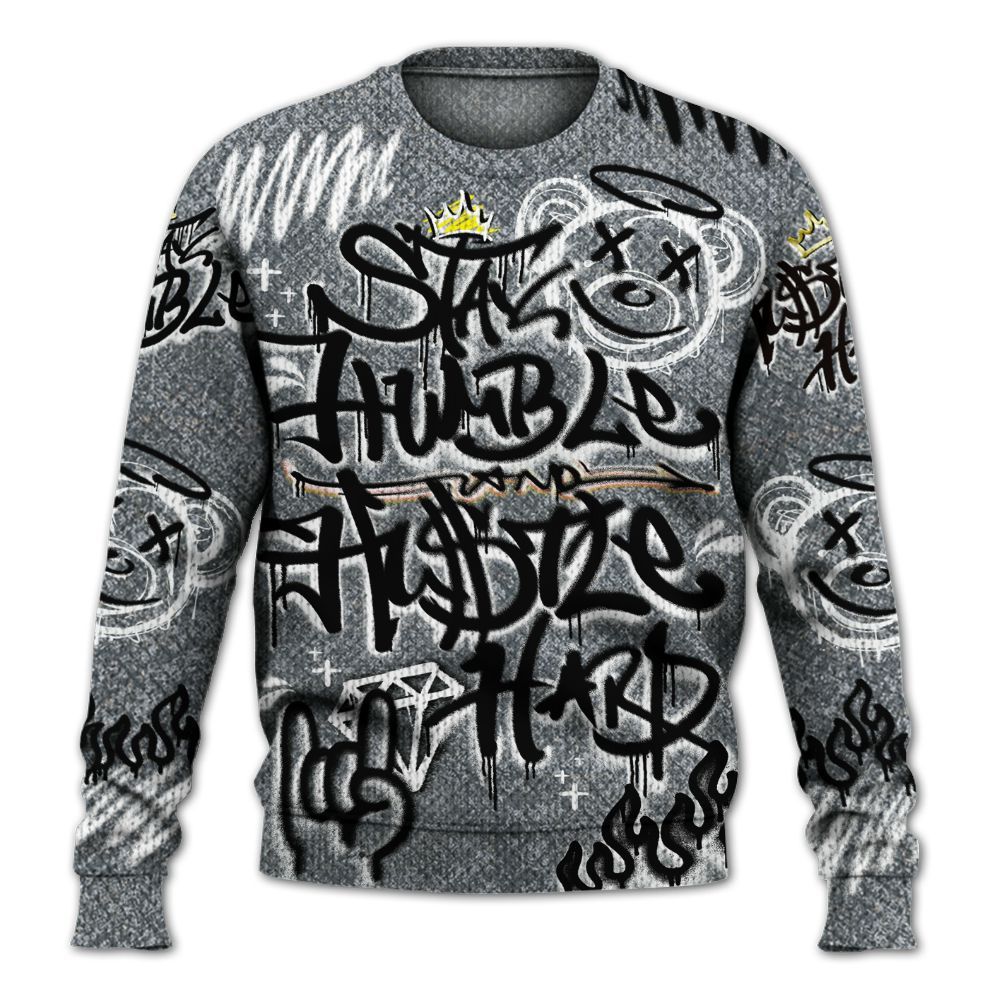 Knitted Sweater To Match Low CNY Year Of The Snake 11s - Humble Drip Streetwear Graffity