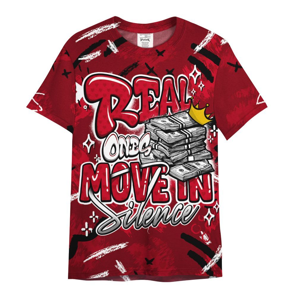 Shirt To Match Cortez GS Valentine's Day - Real Ones Move In Streetwear All Over Print