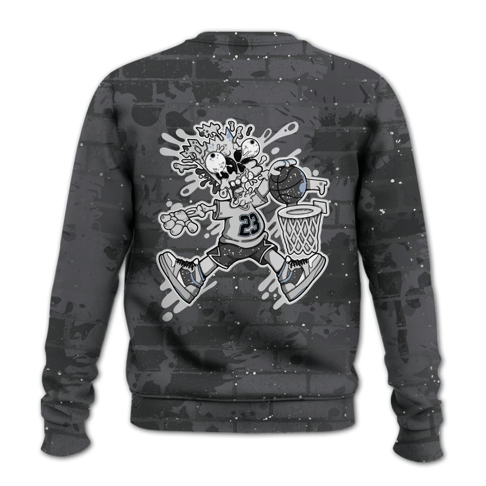 Sweatshirt To Match Reverse Oreo 6s - 85's Dunks Graphic Halloween All Over Print