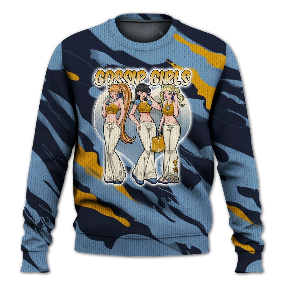 Knitted Sweater To Match High OG First In Flight 1s - Gossip'Girls