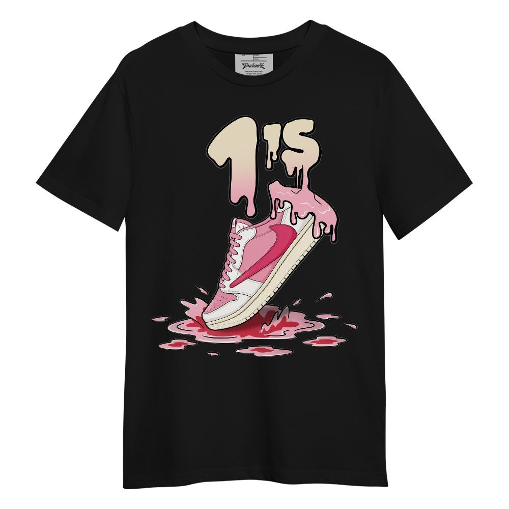 Shirt To Match Low OG Tropical Pink 1s - Sneaker Sludges Drip Graphic