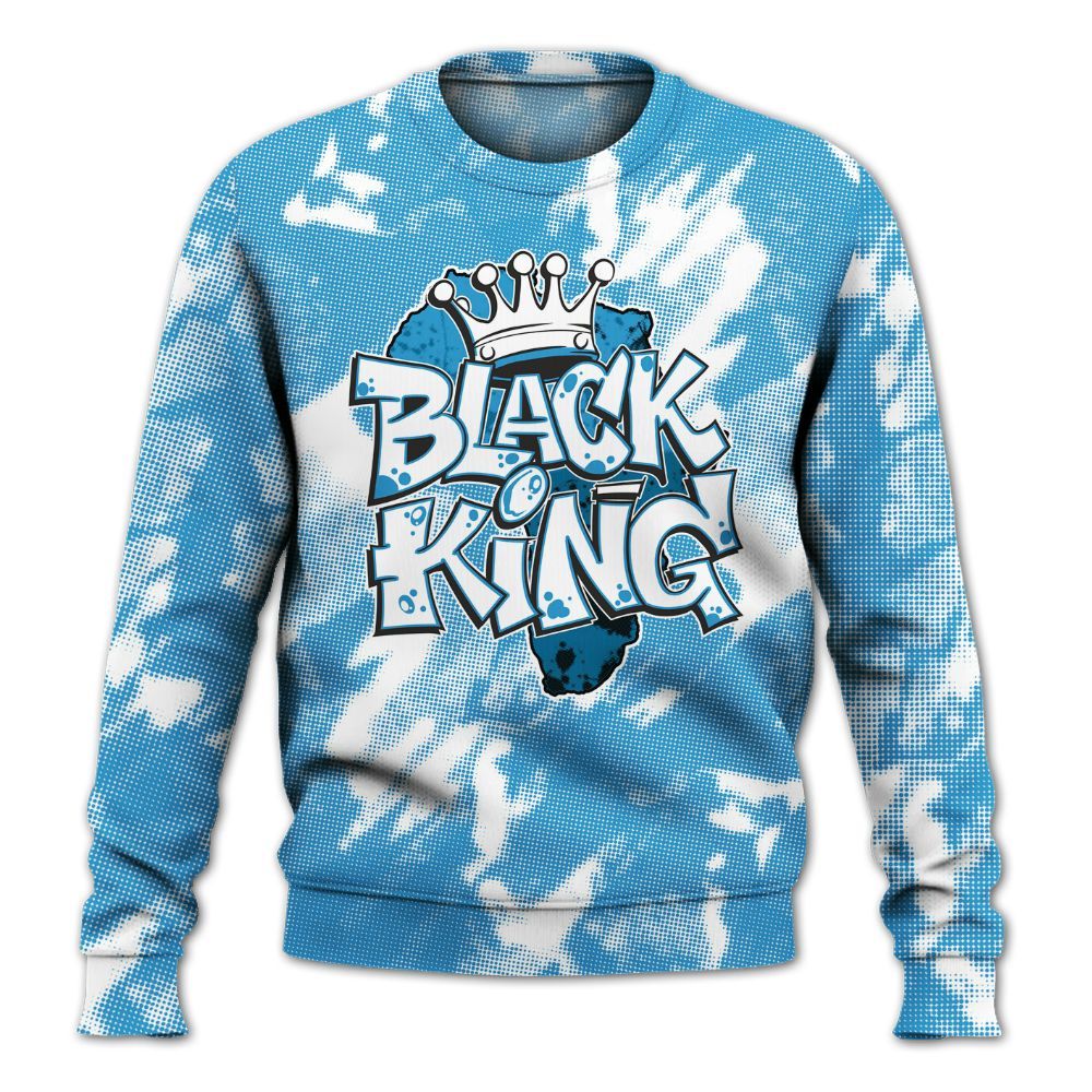 Sweatshirt To Match Powder Blue 9s - B-King Shirt Unisex Oufit All Over Print
