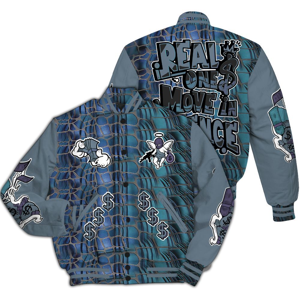 Varsity Jacket To Match Air Foamposite Kazuya Mishima - Ones Move In Silence Graphic All Over Print
