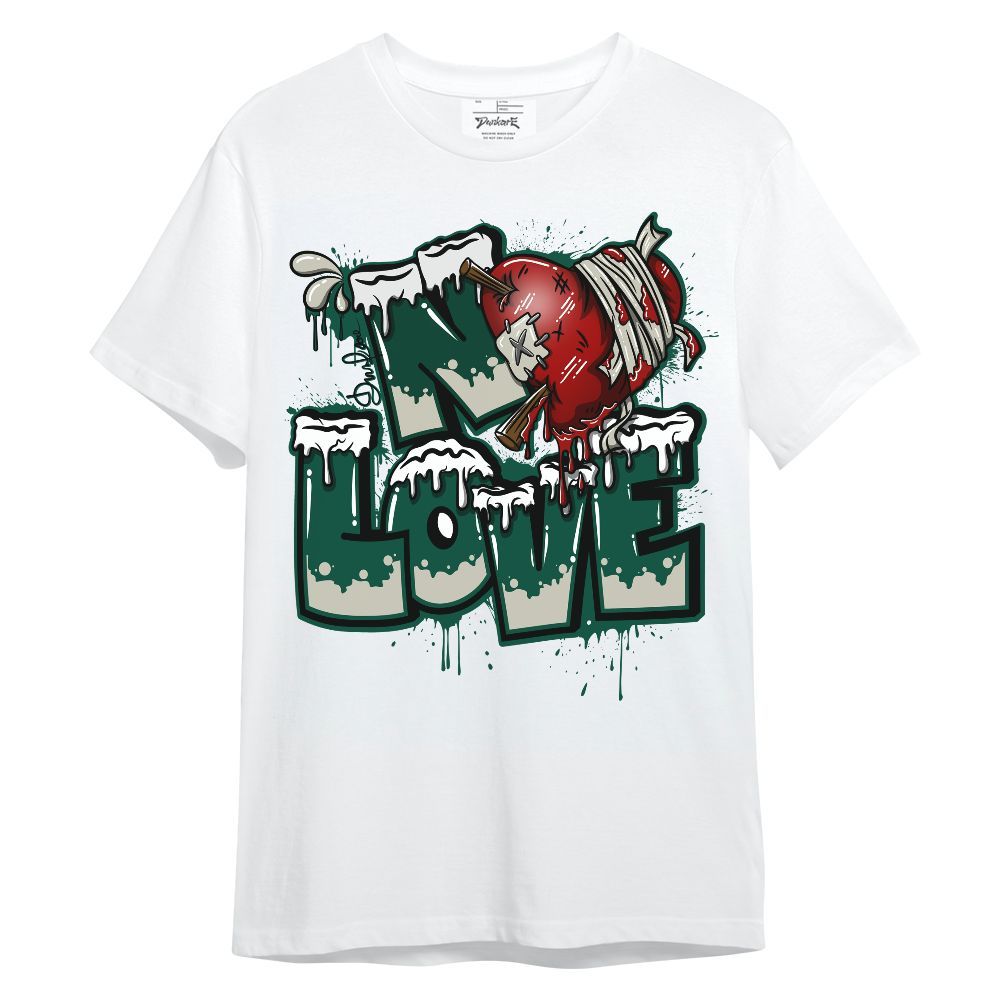 Shirt To Match Oxidized Green 4s - Drip No Love Unisex Shirt