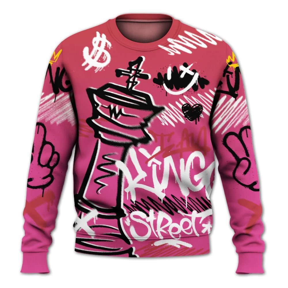 Sweatshirt To Match KD 4 Aunt Pearl - Street King Chess Streetwear All Over Print