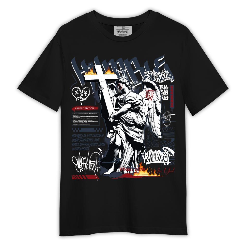 Shirt To Match Navy Blue 2024 6s - Graphic Humble Shirt Outfit