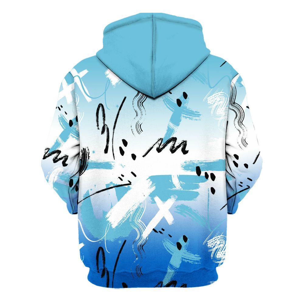 Hoodie To Match Dunk Low Argon - Money Hustle Grind Pray All Over Print