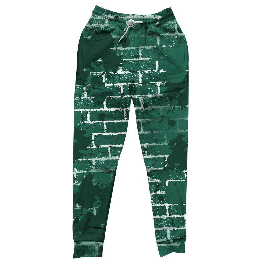 Sweatpant To Match Oxidized Green 4s - Brick All Over Print