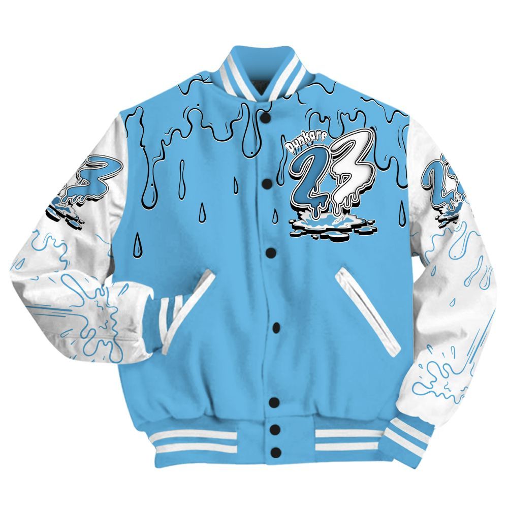 Varsity Jacket To Match Melo 12s - Custom Name 23 Drip Sludges All Over Print